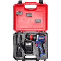 Ударная дрель-шуруповерт Витязь ДА-1016-У10М БСП 18012025 (с 2-мя АКБ, кейс)