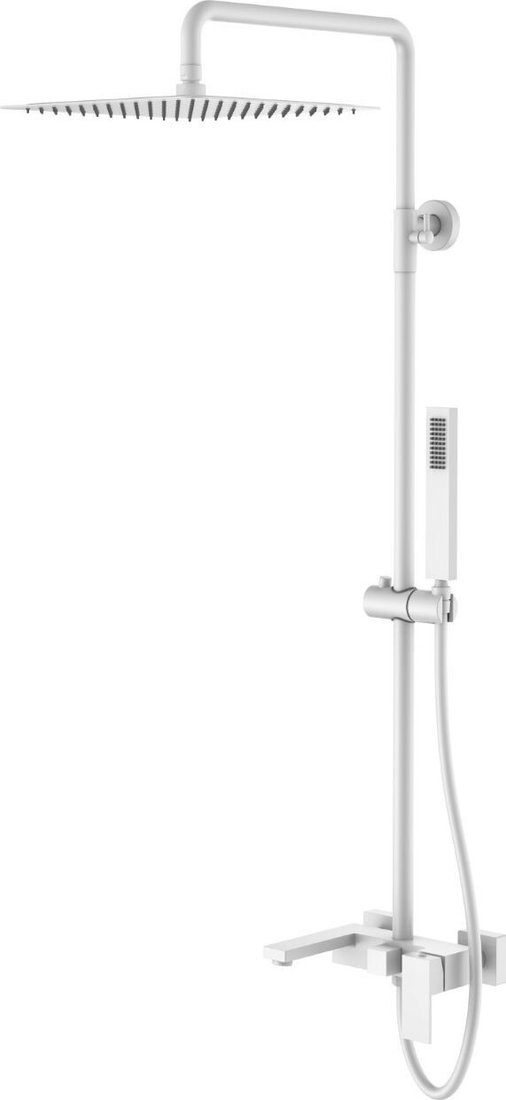 Душевая система  Boheme Qubic 478-MW (матовый белый)