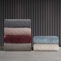 Набор текстиля для спальни Sofi De MarkO Иоланта 160х220 Пок-Ио-Кч-160х220 (капучино)