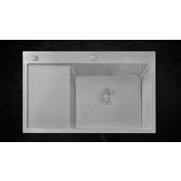 Кухонная мойка Astir Decor Satin C78x51R (с сифоном, дозатором и коландером)