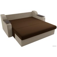 Диван Лига диванов Сенатор 100712 120 см (коричневый/бежевый)