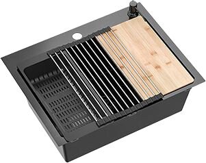 

Кухонная мойка Quadron ZH5845PVDBLM