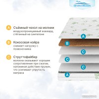 Матрас Seven Dreams Strutto Classic-cocos 415171 (80x200) в Бресте
