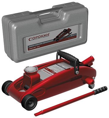 

Подкатной домкрат Сорокин HobbyLine Jack 2.5т.