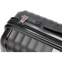 Чемодан-спиннер Torber Nevo T2207M (черный)