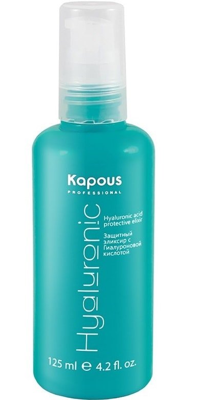 

Спрей Kapous Professional Hyaluronic защитный эликсир с гиалуроновой кислотой 883 125 мл