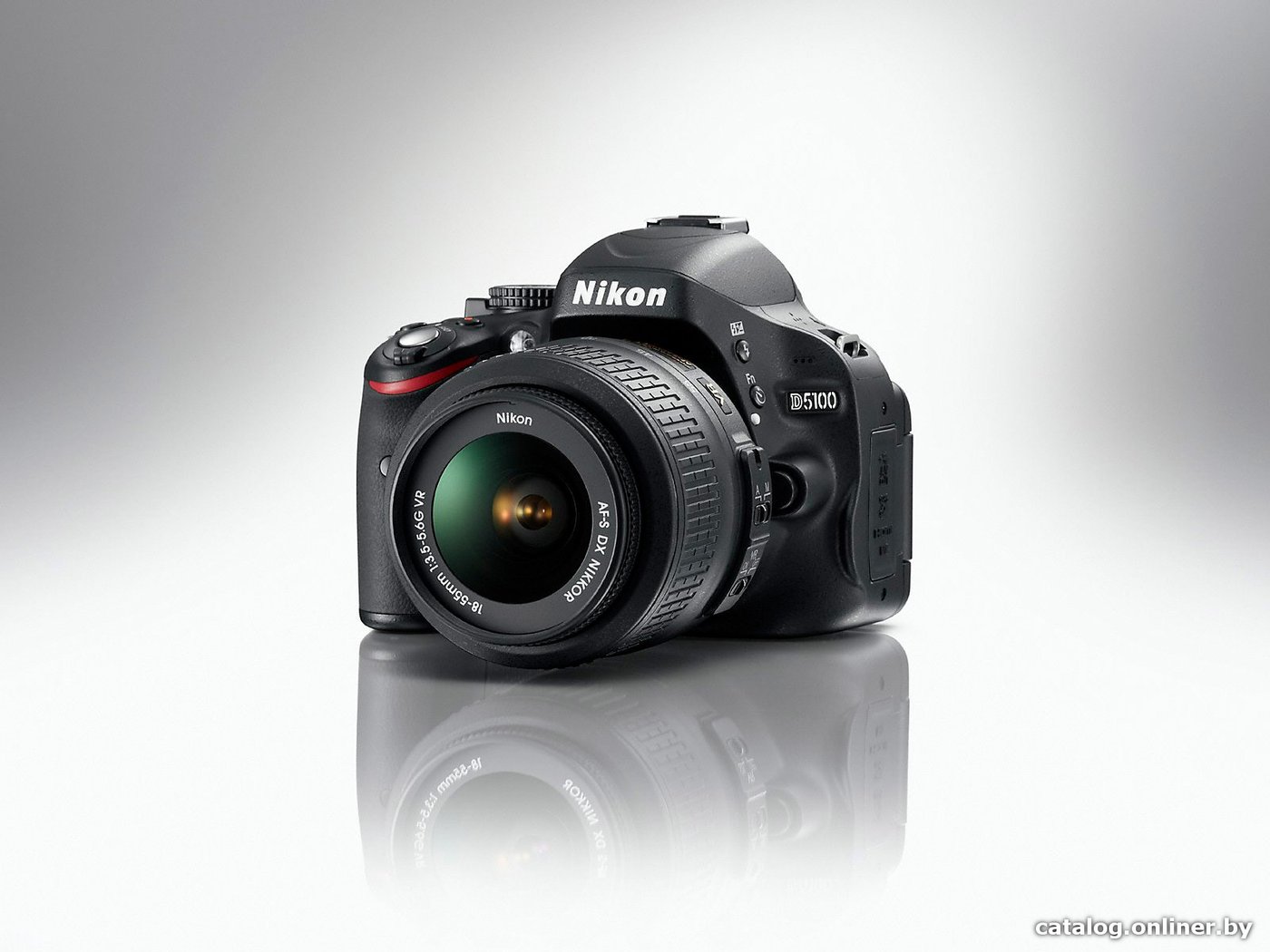 Nikon D5100 Kit 18-55mm VR зеркальный фотоаппарат купить в
