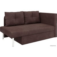 Тахта Мебель-АРС Алиса (велюр, шоколадный НВ-178/16)