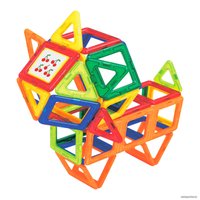 Магнитный конструктор BRAUBERG 663847 Kids Magnetic Big Blocks-64