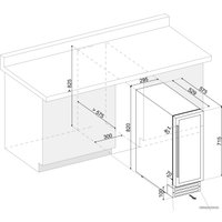 Винный шкаф Dunavox DAU-17.57DSS