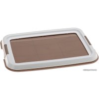 Туалет-лоток Ferplast Hygienic Pad Tray (коричневый)