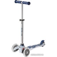 Трехколесный самокат Micro Mini Micro Deluxe Flux LED (синий)