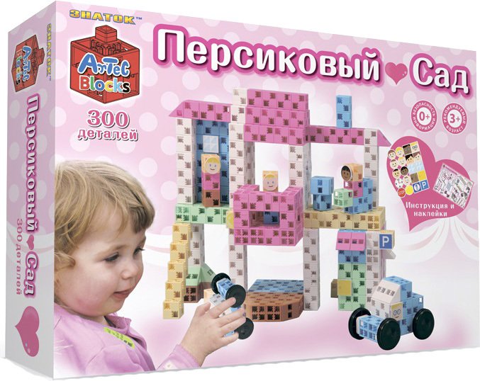 

Конструктор Знаток Artec Blocks Персиковый сад