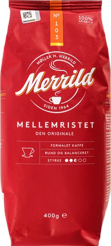 Кофе Merrild Mellemristet 103 молотый 400 г