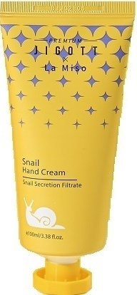 Jigott & La Miso Крем для рук Premium с муцином улитки 100 мл