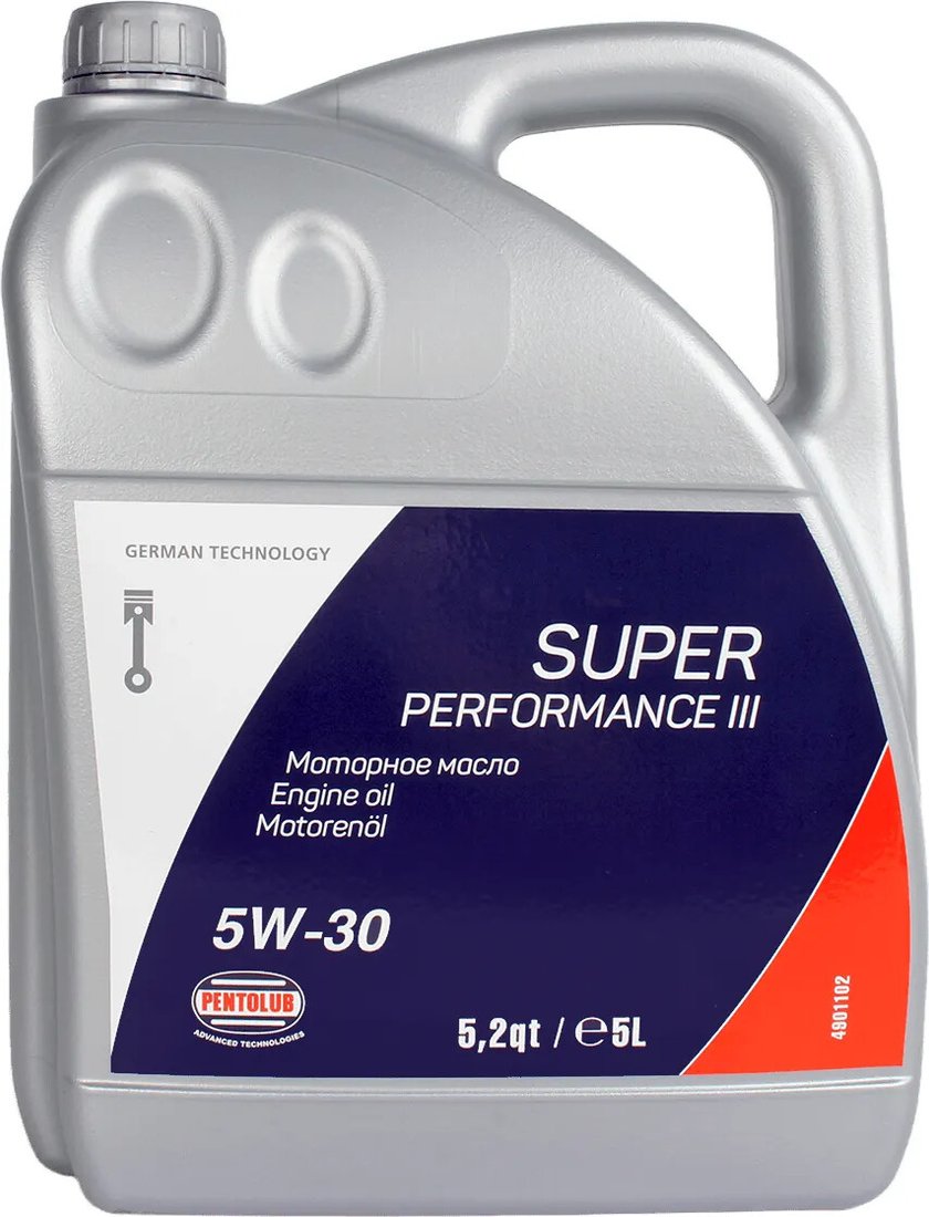 

Моторное масло Pentolub Super Performance III 5W-30 5л