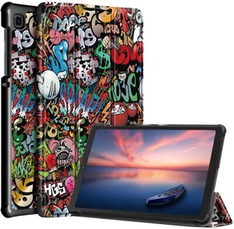 JFK Smart Case для Samsung Galaxy Tab A7 Lite (граффити)