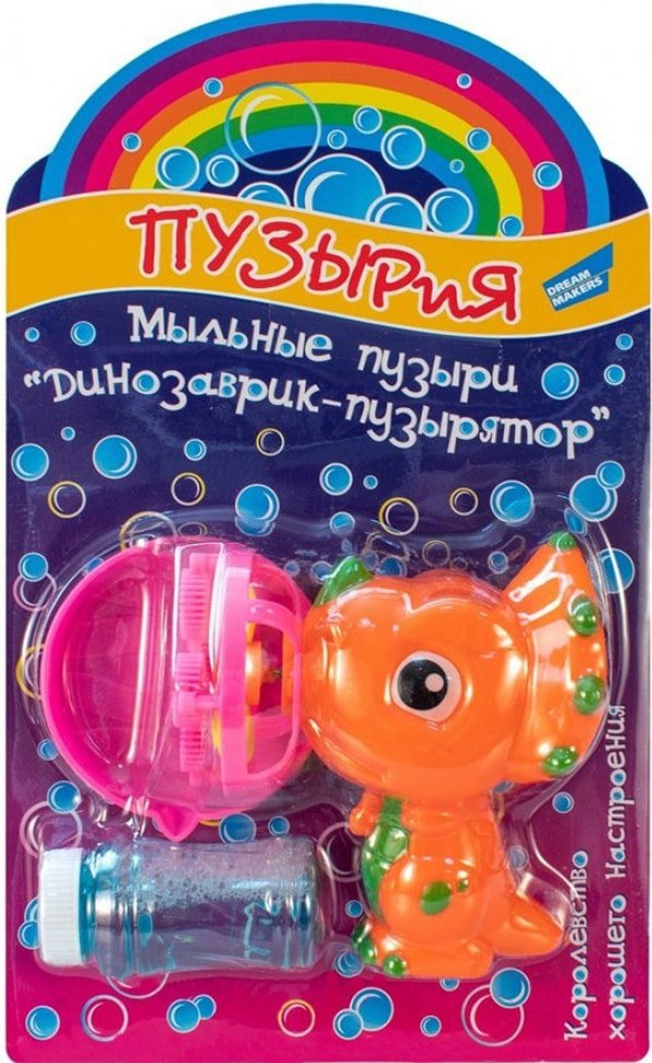 

Мыльные пузыри Dream Makers Динозаврик-пузырятор 668-4