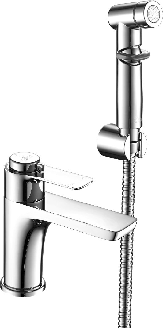 

Смеситель с лейкой для биде Rossinka Silvermix RS50-15