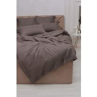 Евро комплект постельного белья Sofi De MarkO Моне Евро 2н Евро-СС-М-кф (кофе)