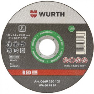 Отрезной диск Wurth 0669230128