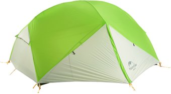 Треккинговая палатка Naturehike Mongar Ultralight 2 NH17T007-M (серый/зеленый)