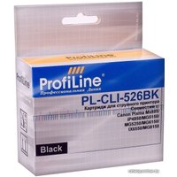 Картридж ProfiLine PL-CLI-526BK-Bk (аналог HP CLI-526BK)