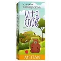 БАД Meitan Крепкое сибирское VitaCode с барсучьим жиром (50 мл) в Витебске