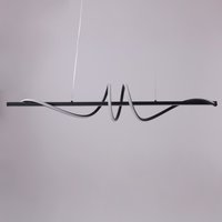 Подвесная люстра AksHome Wave-2 (черный)