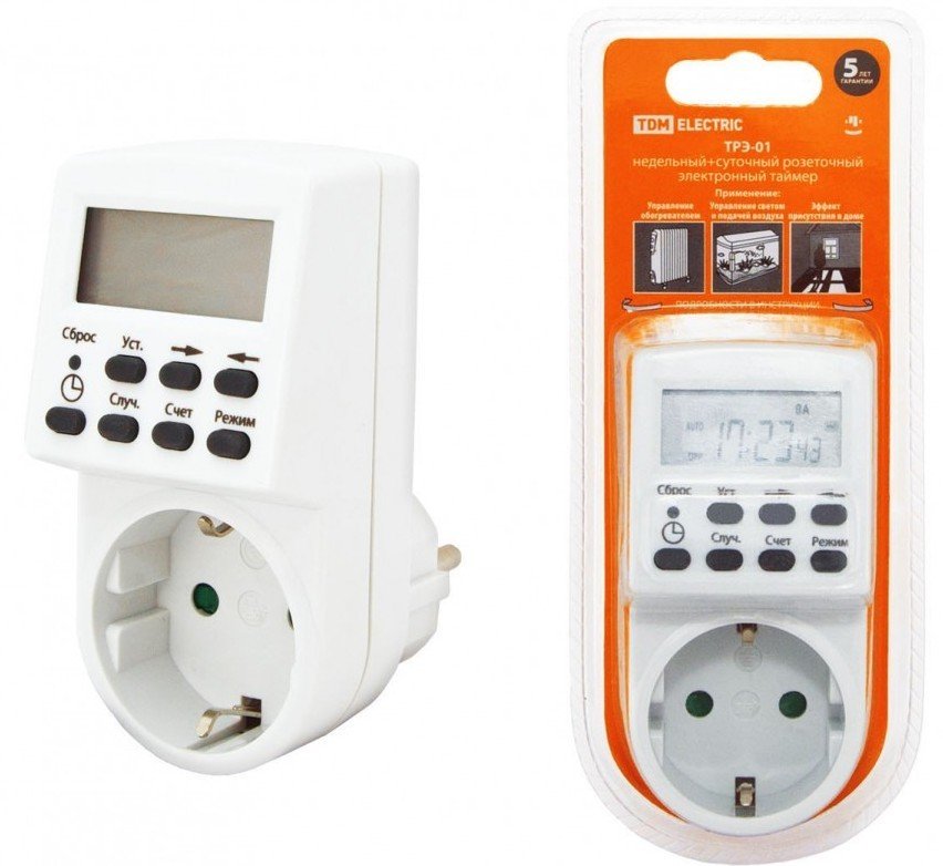 

Розеточный таймер TDM Electric SQ1506-0002