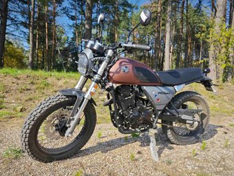 Мотоцикл Racer RC250CK-A Triumph (коричневый)