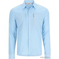 Рубашка Simms Intruder BiComp Fishing Shirt (L, голубой)