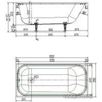 Ванна Wotte Start 150х70