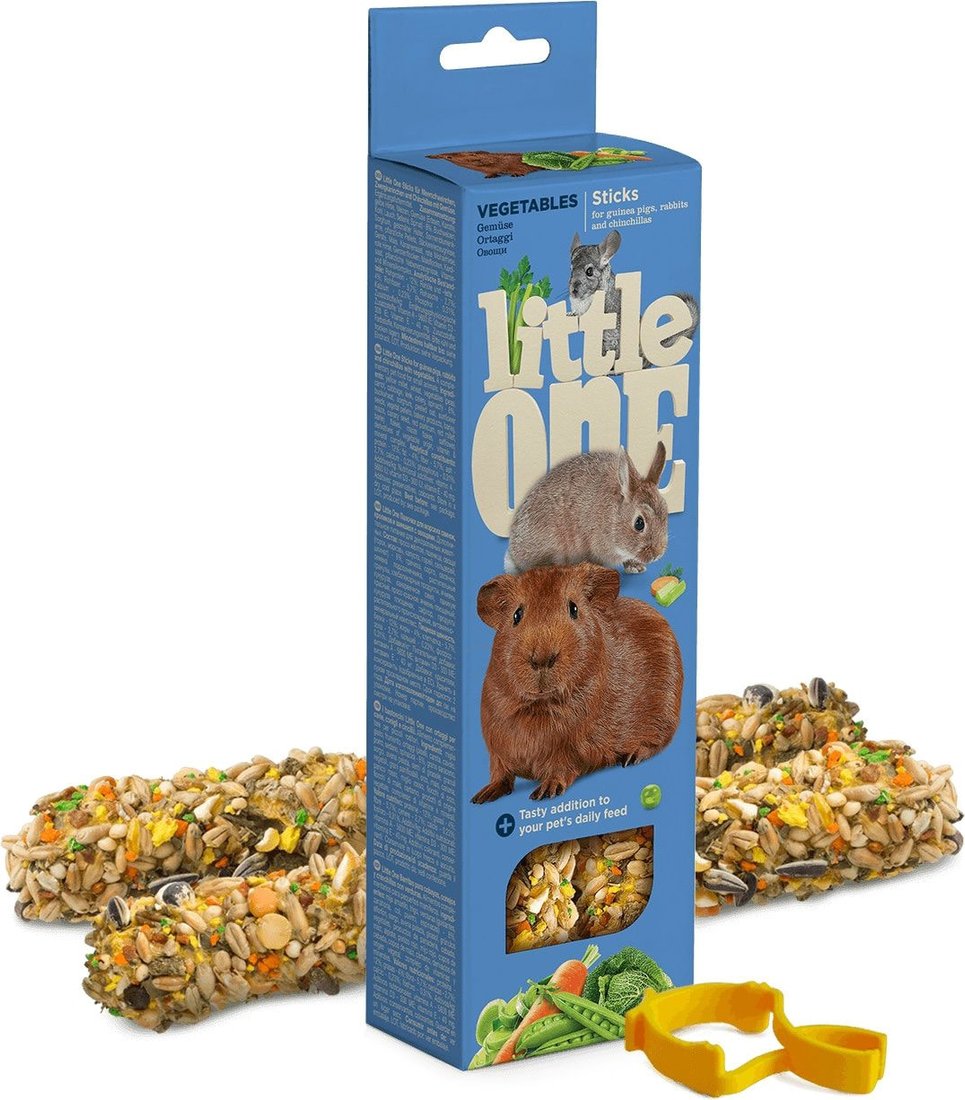 

Лакомство для грызунов Little One Палочки с овощами 2х60 г