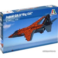 Сборная модель Italeri 1357 Истребитель-бомбардировщик JAGUAR Gr.3 BIG CAT Sp. Colors