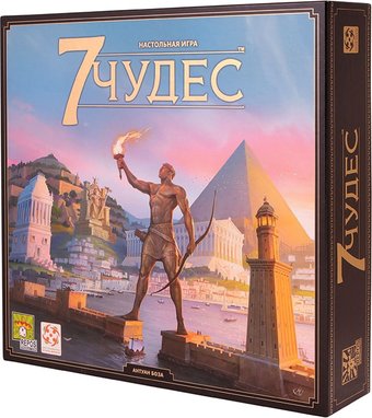 Настольная игра Стиль Жизни 7 чудес (новая версия)