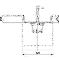 Кухонная мойка Franke Centro CNG 621-116 114.0710.233 (миндаль)