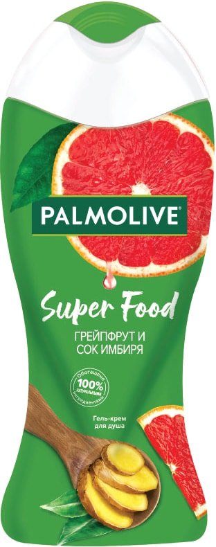 

Palmolive Гель-крем для душа Super Food грейпфрут и сок имбиря 250 мл