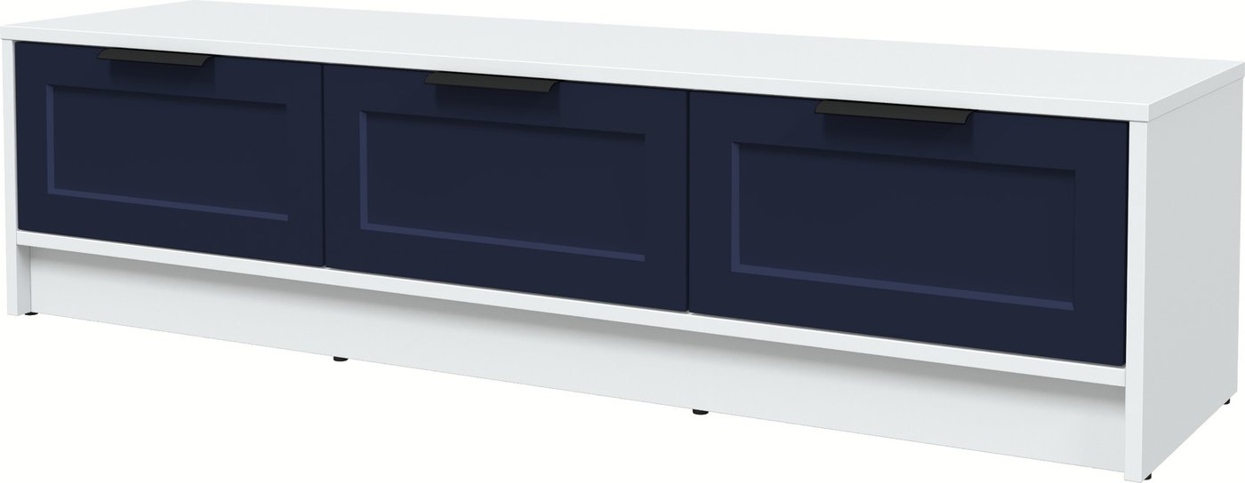 

Тумба Интерлиния ТВ Концепт Тренд КТ-ТВ3-35 (белый платинум/индиго)