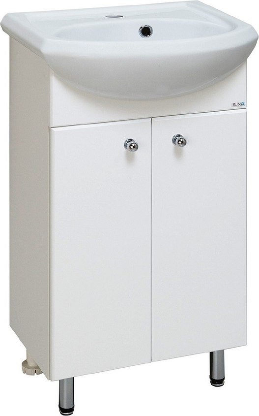 

Runo Тумба с умывальником Runo Уют 45 + Уют 45 (напольная)