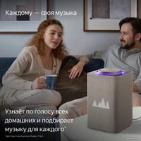 Умная колонка Яндекс Станция Макс (с хабом умного дома Zigbee, бежевый) в Бресте