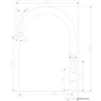 Смеситель Rossinka Silvermix X25-23U