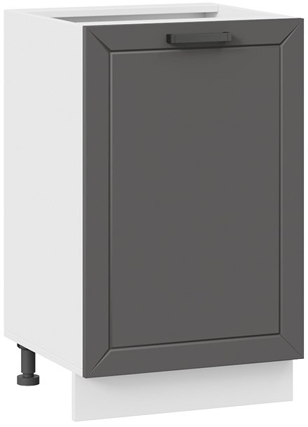 

Шкаф напольный Трия Лорас 1Н5 (белый/холст вулкан)