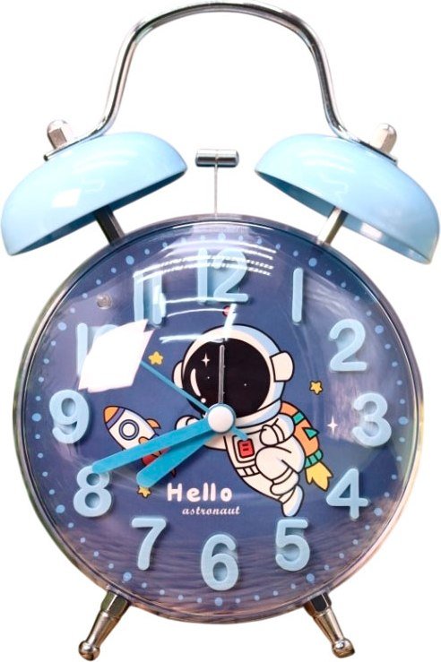 

Настольные часы ILikeGift Clear wake-up with animals HL-5140-04 (astronaut)