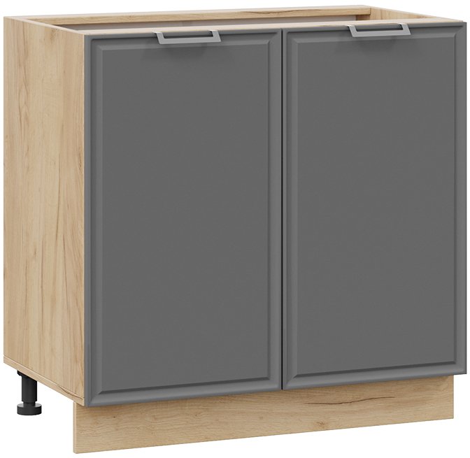 

Шкаф напольный Трия Белладжио 1Н8 (дуб крафт золотой/софт графит)