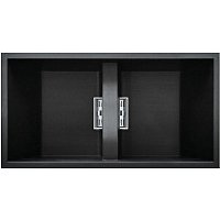 Кухонная мойка Elleci Dogma 100 Slim Black K86 EKD1008686MSLM (standard SIR)