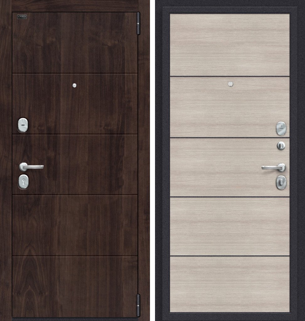 

Металлическая дверь el'Porta Porta S 4.П50 (Almon 28/Cappuccino Veralinga)