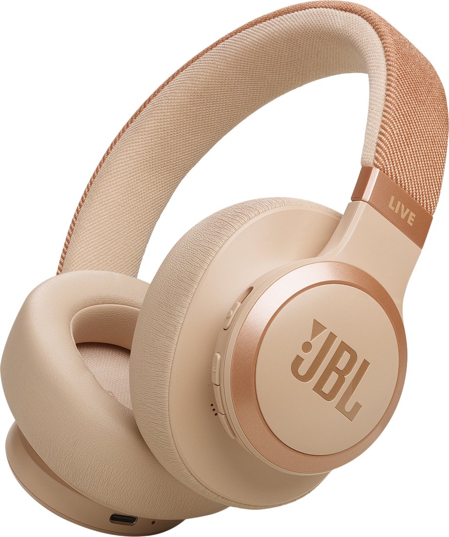 

Наушники JBL Live 770NC (бежевый/золотистый)