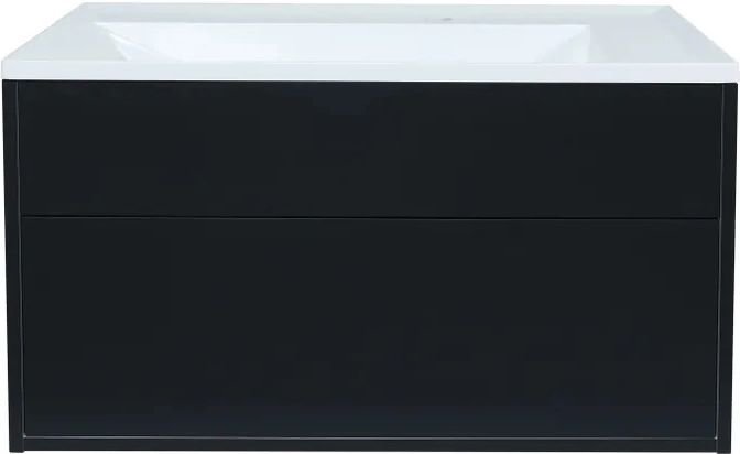 Uperwood Тумба под умывальник Lotus Premium 80х50х42 см (черный)