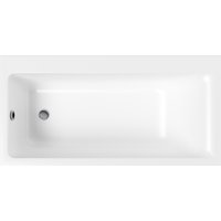 Ванна Lauter Seraphina 170x80 2112170L (с ножками и сифоном 21Y32001 матовый черный) в Бобруйске